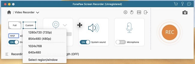 نرم‌افزار FonePaw Screen Recorder