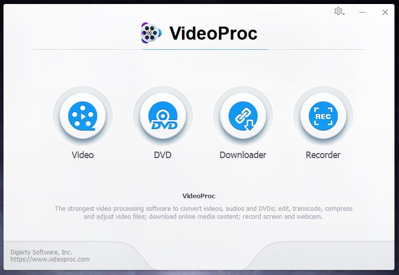 نرم‌افزار VideoProc