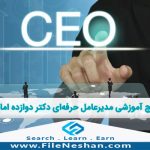پکیج آموزشی مدیرعامل حرفه‌ای دکتر دوازده امامی